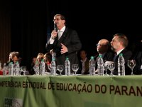 Conferência Estadual de Educação do Paraná - Conferência Estadual do Paraná. Fotos: José Fernando Ogura/Vice-governadoria do Paraná.